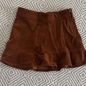 Crewcuts Brown Corduroy Skirt